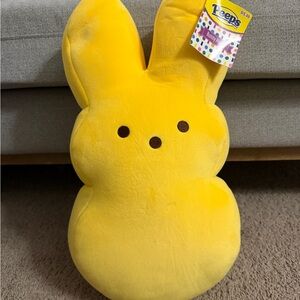 Peeps Yellow Plush Bunny Stuffed Animal